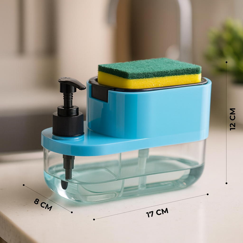 3 in 1 Soap Pump Dispenser for Dishwasher Liquid